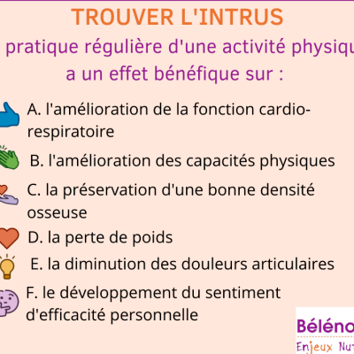 #Les bienfaits de l'activité physique